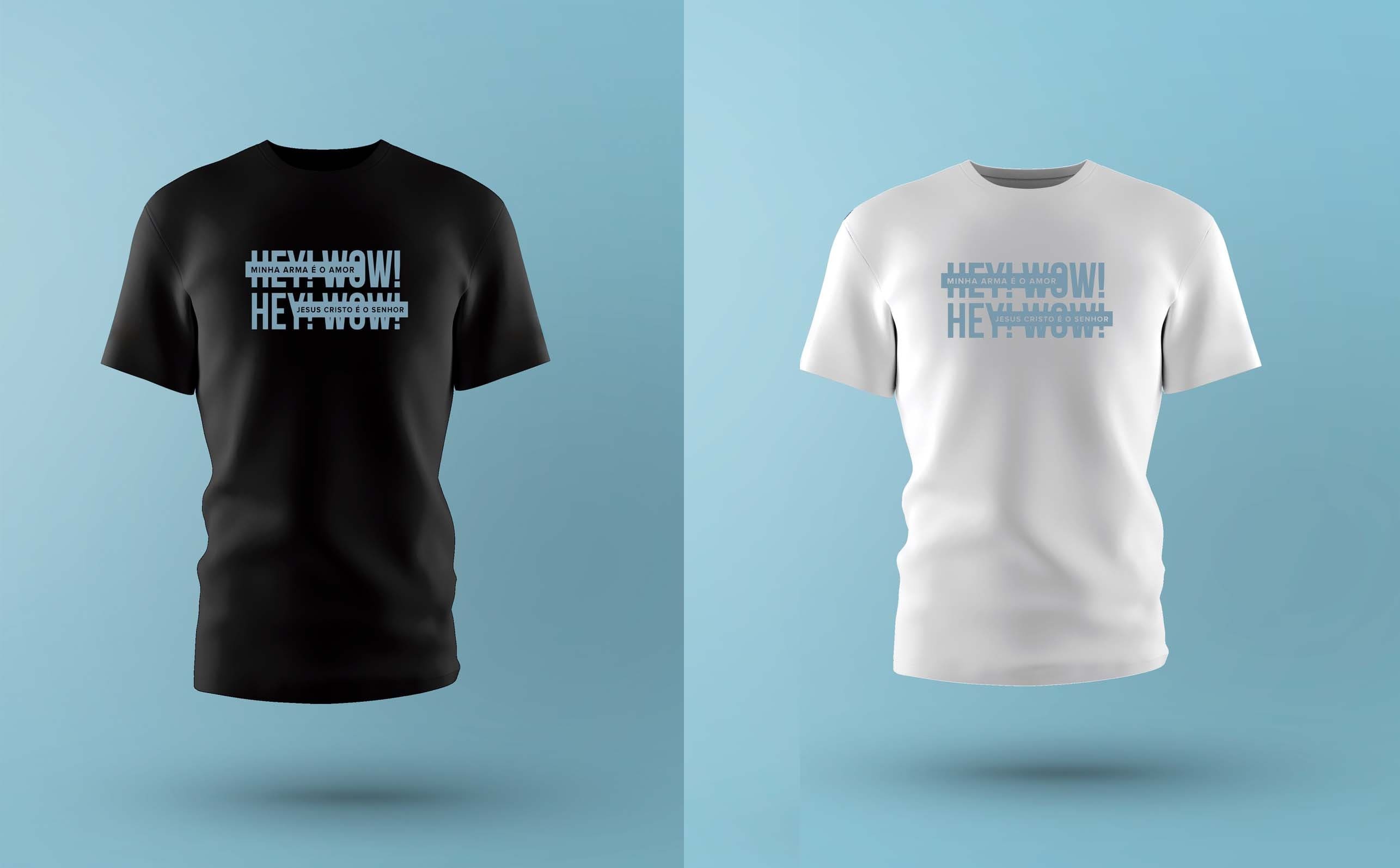 CAMISETA:&nbsp;ARMA, AMOR (HEY, WOW!)
